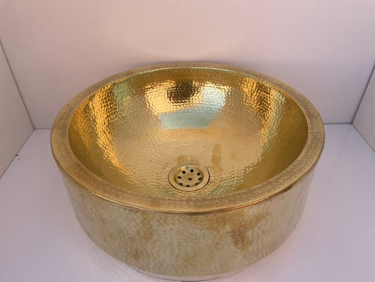 Brass Countertop Sink for Bathroom - NORD BRASS