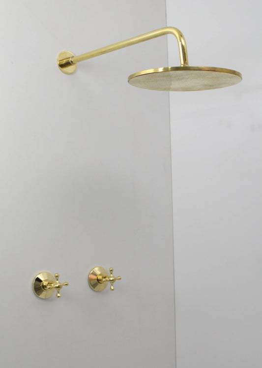 Brass Shower System - Brass Shower Set - NORD BRASS