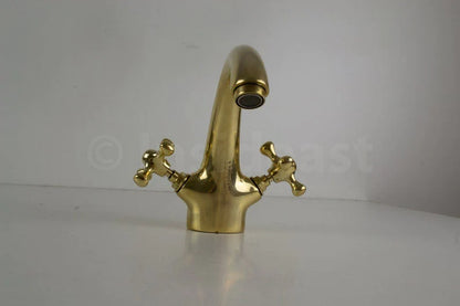 Brass Single Hole Bathroom Faucet - Bath Vanity Faucet - NORD BRASS