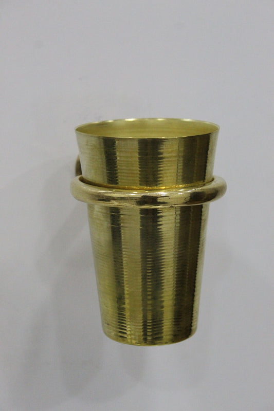 Unlacquered Solid Brass Tooth Brush Holder - NORD BRASS